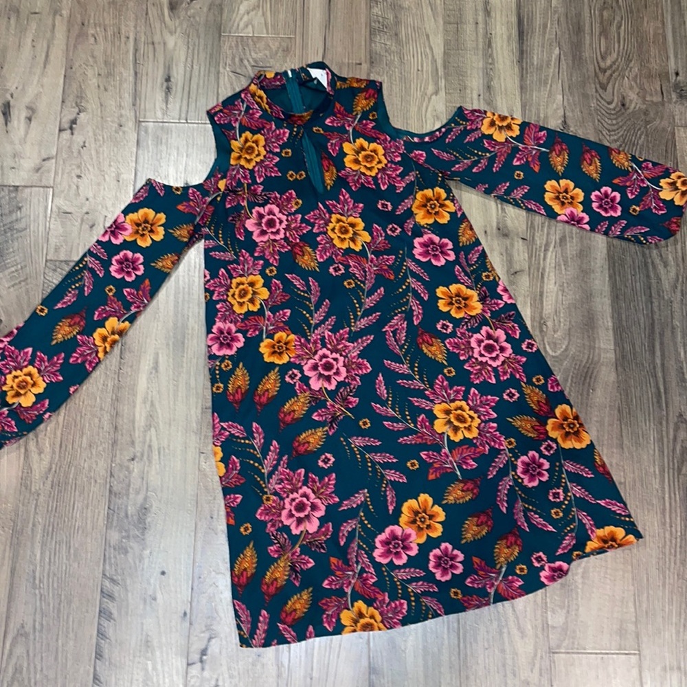 NWOT Everly Floral Lined Dress sz Small